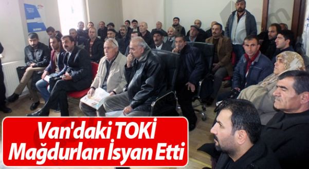 Van'daki Toki Mağdurları İsyan Etti