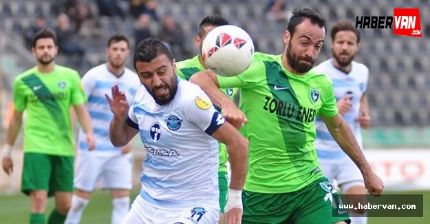 Denizlispor 1-1 Adana Demirspor maçının özeti önemli anları!