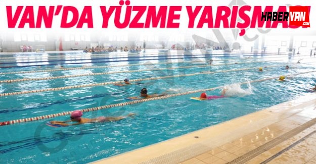 Van'da Yüzme Yarışması
