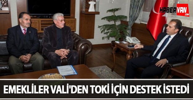 Emekliler Derneği'nden Vali Taşyapan'a Ziyaret