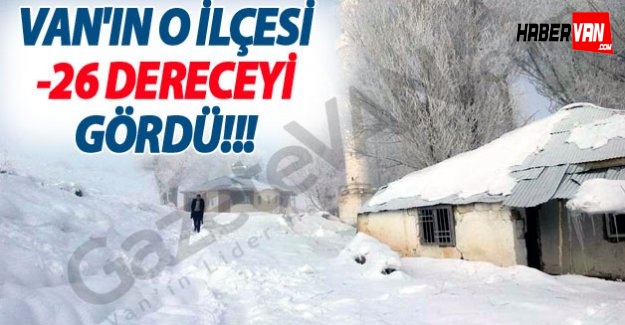 Çaldıran Buz Kesti