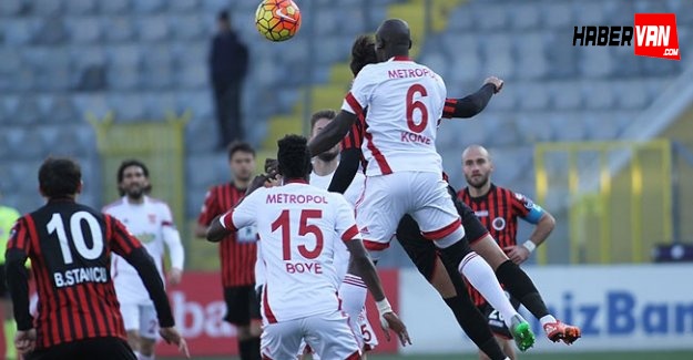 Gençlerbirliği 0-1 Medicana Sivasspor maçının özeti önemli anları!13.12.2015