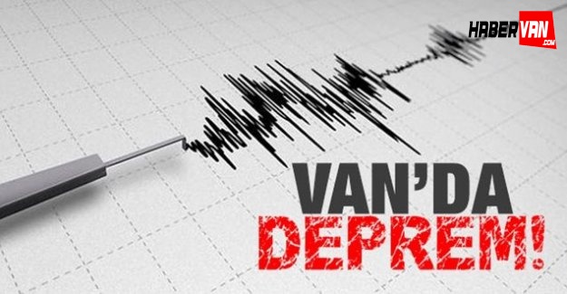 Van'ın Muradiye ilçesi'nde 3,7 büyüklüğünde deprem!