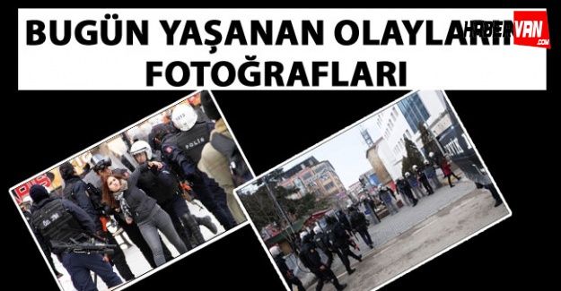 Van'da Bugün yaşanan olayların fotoğrafları (21 Aralık)