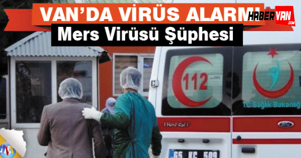 Van'da MERS alarmı