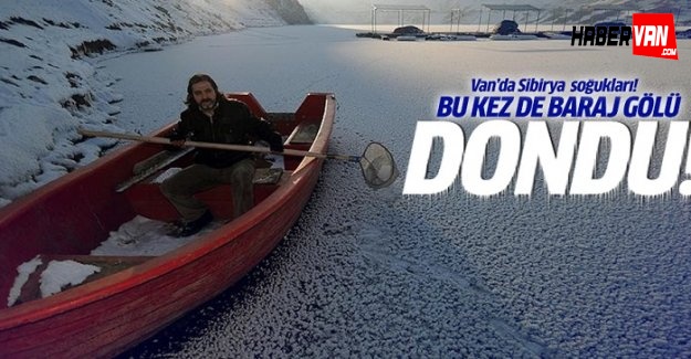 Van'da Sibirya soğukları!