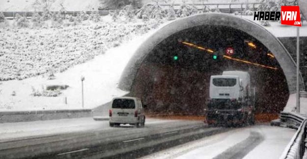 Bolu dağında son durum!Bolu dağında kar var mı trafik akışı nasıl!