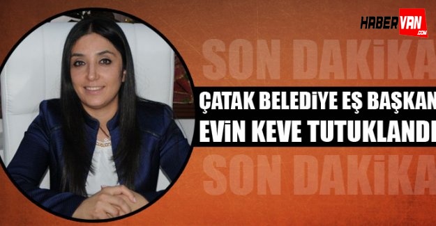 Çatak Belediye Başkanı Evin Keve tutuklandı