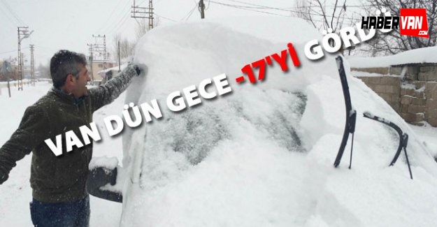 Van dün gece -17'yi gördü