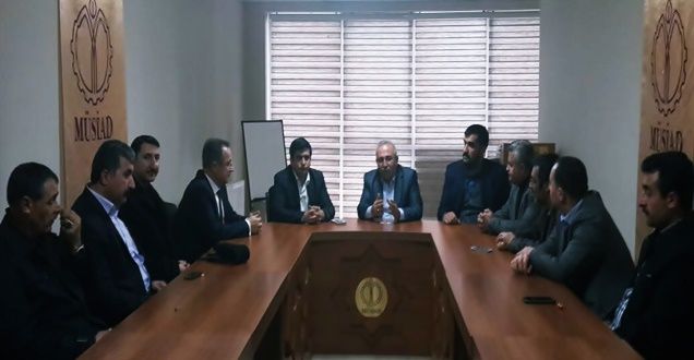 ASKON VE TÜMSİAD MÜSİAD’A HAYIRLI OLSUN ZİYARETİ - VAN HABERLERİ
