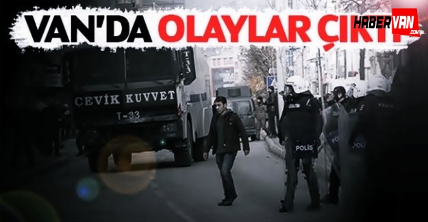 Van'da HDP mitingi sonrası olaylar çıktı-Van haberleri