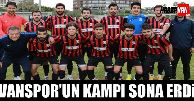 Van Büyükşehir Belediyespor'un kampı sona erdi