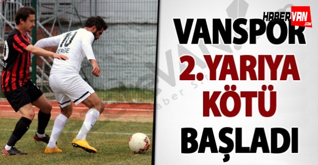 Van Büyükşehir Beldiyespor aynı 0-2
