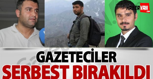 Gözaltına alınan gazeteciler serbest-Van haberleri