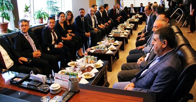 AVRUPADAKİ KÜRT İŞVERENLER BİRLİĞİ VAN'DA - VAN HABERLERİ