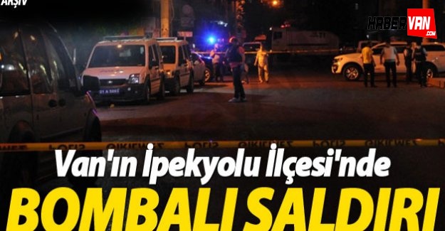 Van'da bombalı saldırı-Son dakika Van haberleri