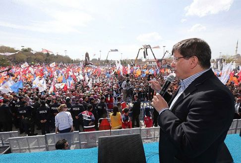 AK Parti Mersin mitingi canlı seyret 9 Mayıs Başbakan Mersin'de halka hitap ediyor
