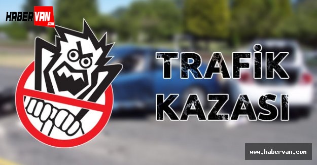 YYÜ içinde kazada iki araç çarpıştı