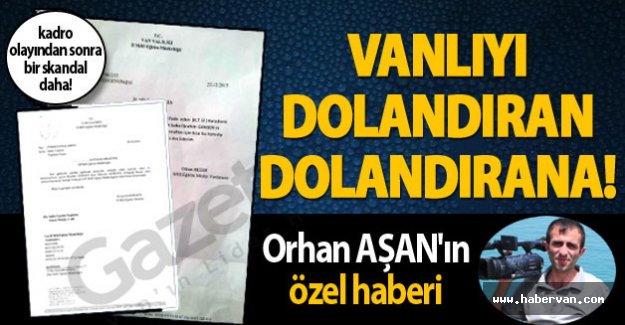 Sahte Yazıyla Okullardan Yardım Toplandı!Van haberleri