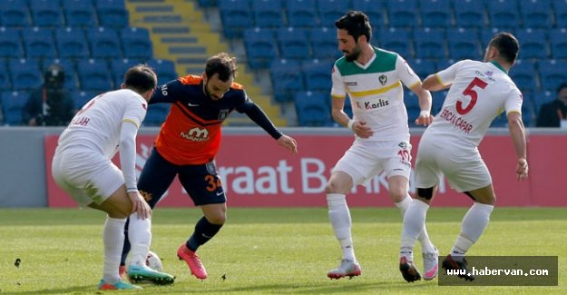 Medipol Başakşehir 2-2 Amed Sportif-ZTK maçının özeti!Amed son dakikada yıkıldı