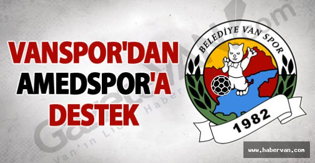 Büyükşehir Belediyespor'dan Amedspor'a Destek