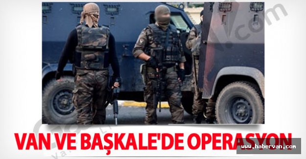 Van'da Operasyon 5 gözaltı