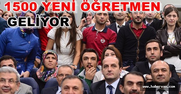 Van'a Bin 500 Öğretmen Atandı!Van haberleri