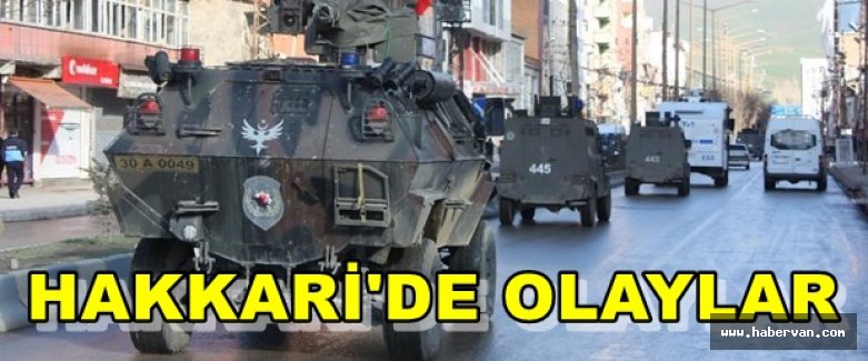 Hakkari'de basın açıklamasının ardından olaylar çıktı!