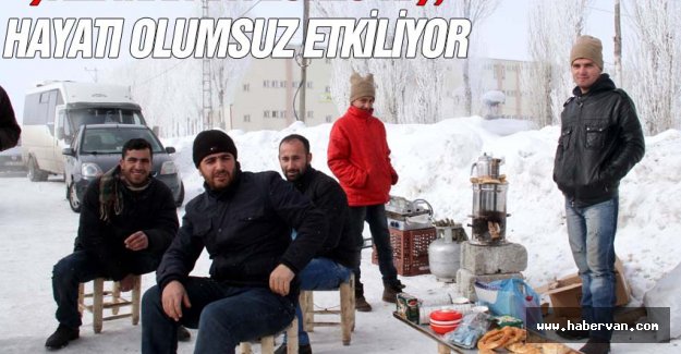 Çaldıran’da zorlu kış, hayatı olumsuz etkiliyor-Van haberleri