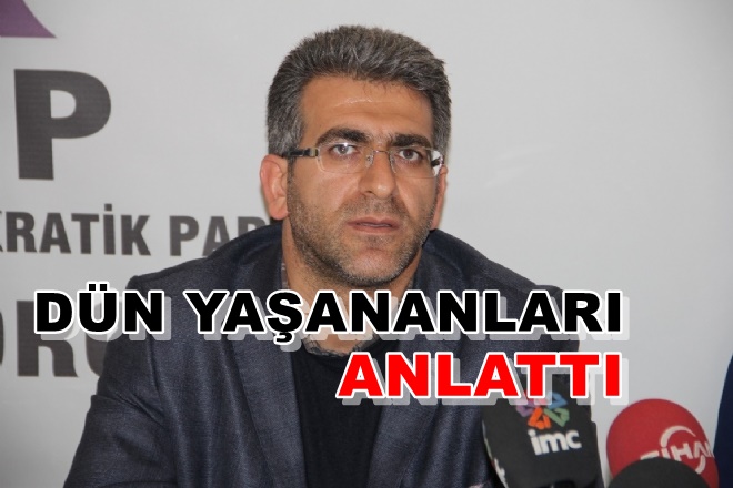 HDP Milletvekili Geveri dün yaşananlar hakkında açıklama yaptı!