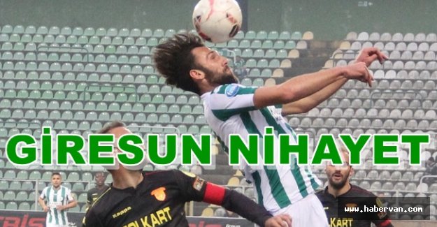 Giresunspor 3-1 Göztepe-maç özeti!Giresun 3 puanı 3 golle aldı