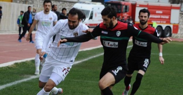 Amedspor'da 1 puan sevinci