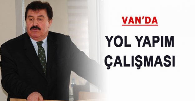 Van'da Yol Yapımı Çalaşmaları