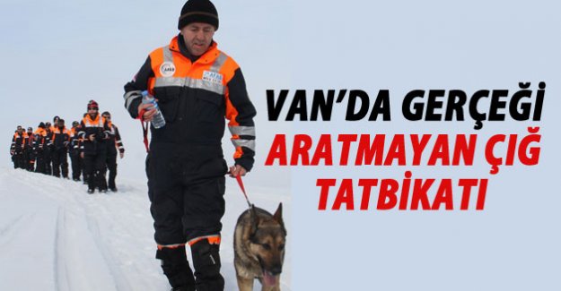 AFAD'tan Gerçeği Aratmayan Tatbikat