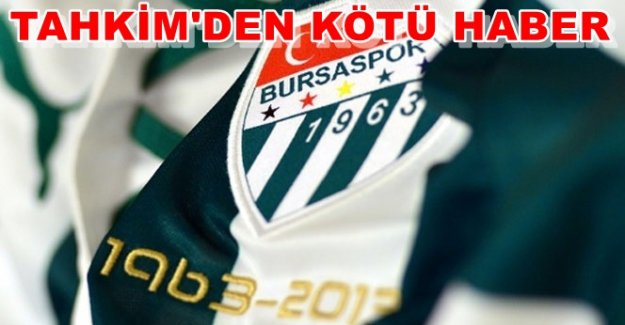 Bursaspor'a Tahkim'den şok haber!