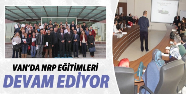 Van'da NRP Eğitimleri Son Hızıyla Devam Ediyor