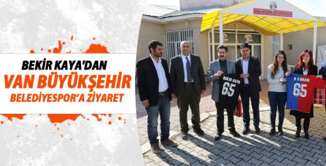 Eşbaşkanlar'dan Belediyespor ziyareti