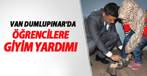 Van'lı Öğrencilere Yardım Eli