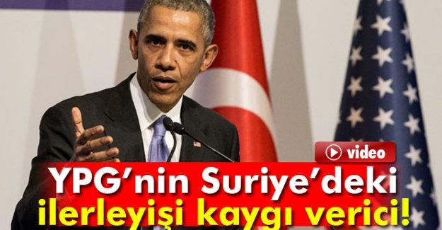 Obama'dan Flaş YPG açıklaması