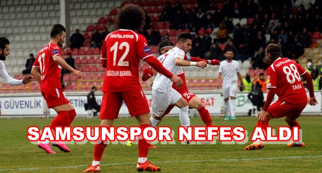 Boluspor 0-2 Samsunspor-maç sonucu özeti