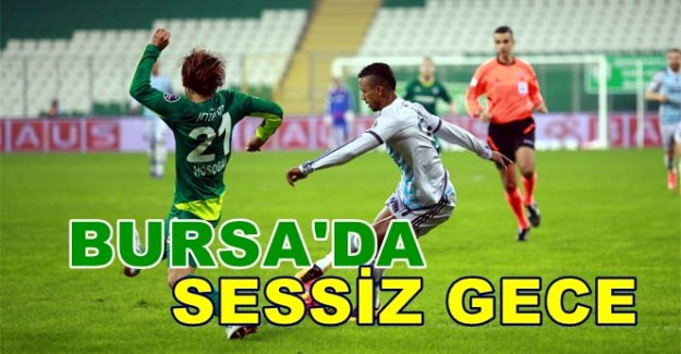 Bursaspor 0-0 Fenerbahçe -Maç sonucu ve özeti-