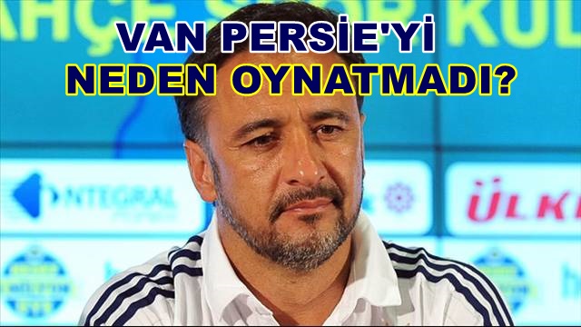 Pereria'dan flaş Van Persie açıklaması