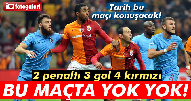 Galatasaray 2 Trabzonspor 1 -Maç sonucu ve özeti