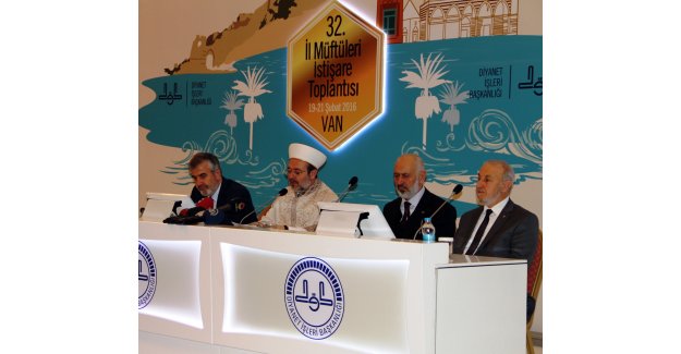 Van'da 32. İl Müftüleri İstişare Toplantısı Bitti