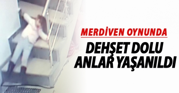 Merdiven küçük kızı hastanelik etti-Son dakika Van Haberleri