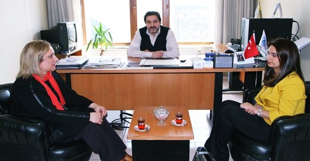 CHP İL BAŞKANI GÖKDERE’DEN İHA’YA ZİYARET - VAN HABERLERİ
