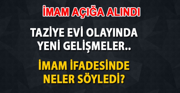 Sömer'in taziye evinin açıldığı caminin imamı açığa alındı - Son Dakika Van Haberleri