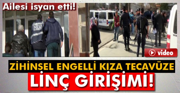 Engelli Kıza  kan donduran tecavüz