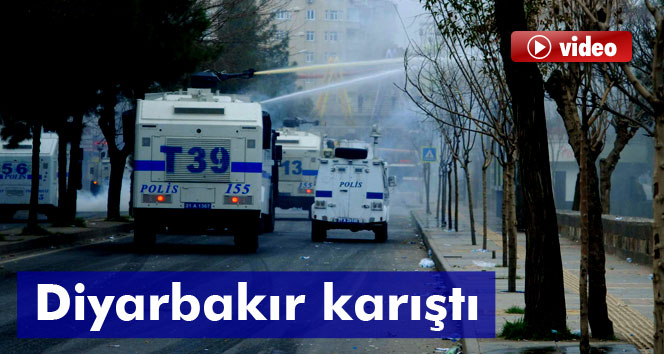 Diyarbakır karıştı ortalık savaş alanına döndü|Diyarbakır haberleri