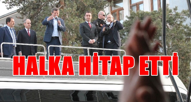 Başbakan Davutoğlu Bingöl'de halka seslendi!